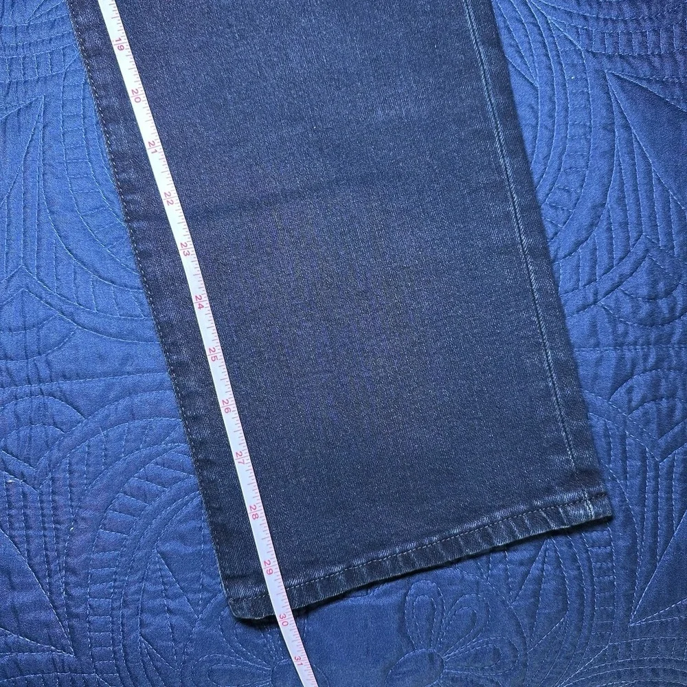 J. Crew Signature Flex Slim NWT Denim Jeans 34 x 30 New Dark Indigo Wash